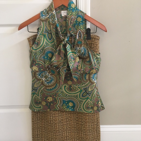 Multicolor bow top - Size S - Picture 4 of 5